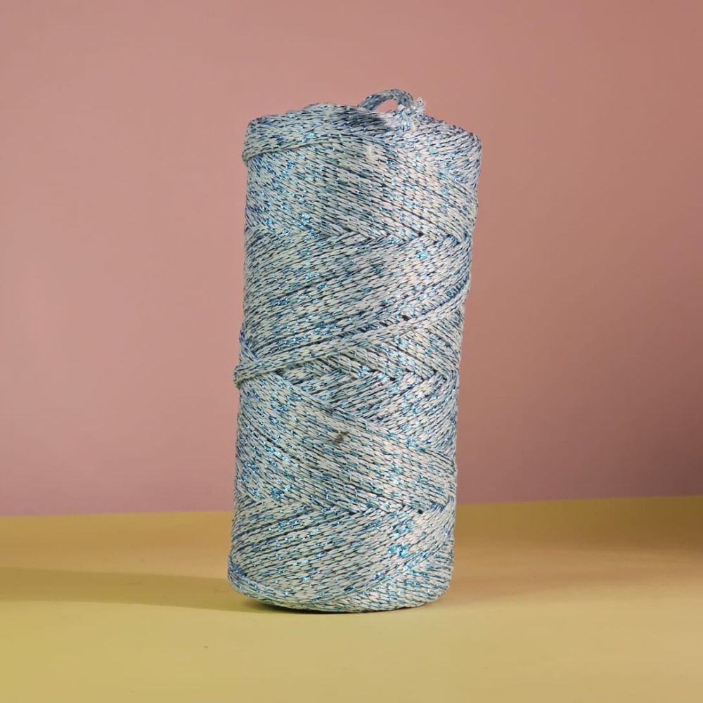 Cordão Manu & Cia – Lurex – 100% Poliéster