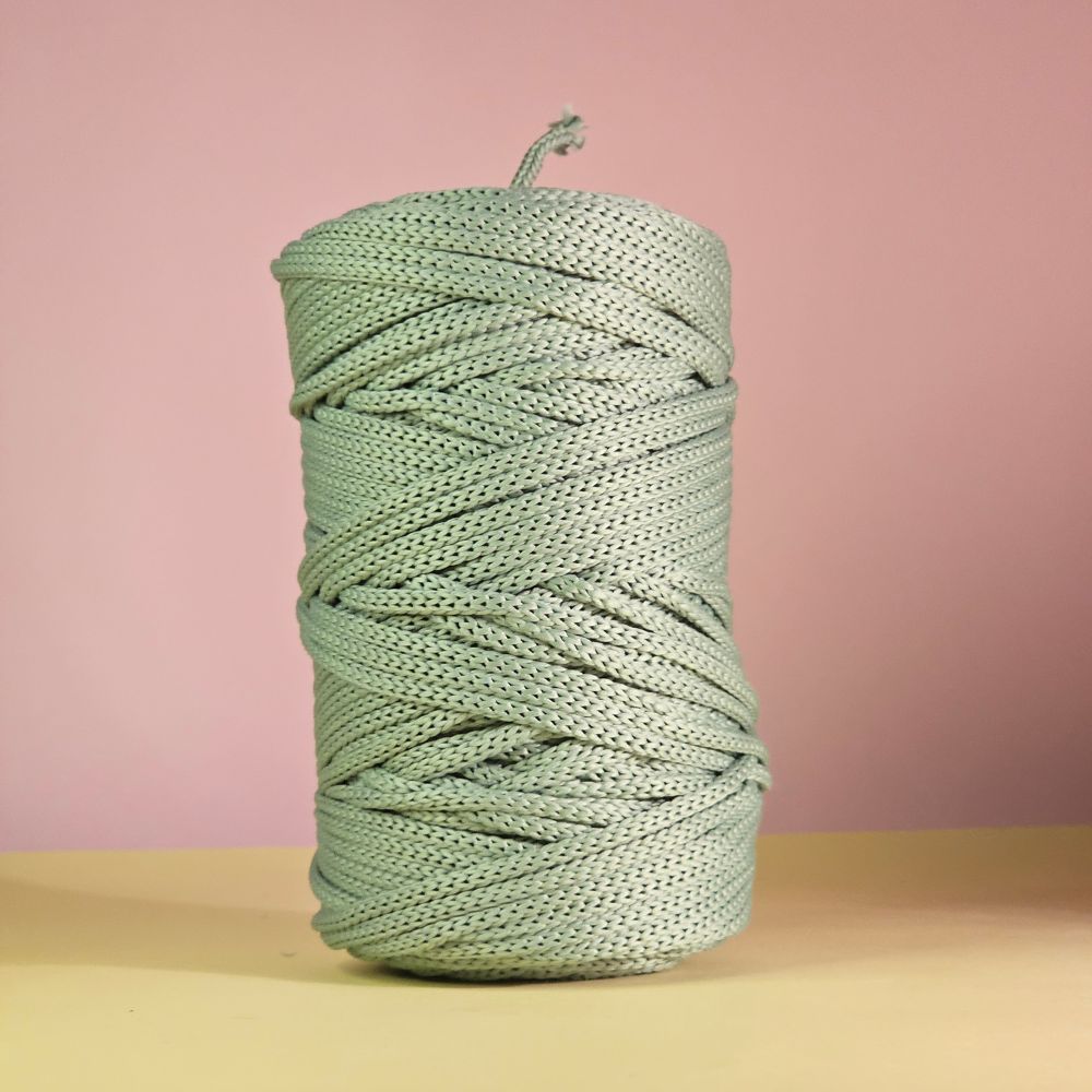 Cordão Manu & Cia Verde 5mm – 100% Poliéster