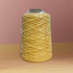 Barbante Amarelo Forte para Crochê Manu & Cia