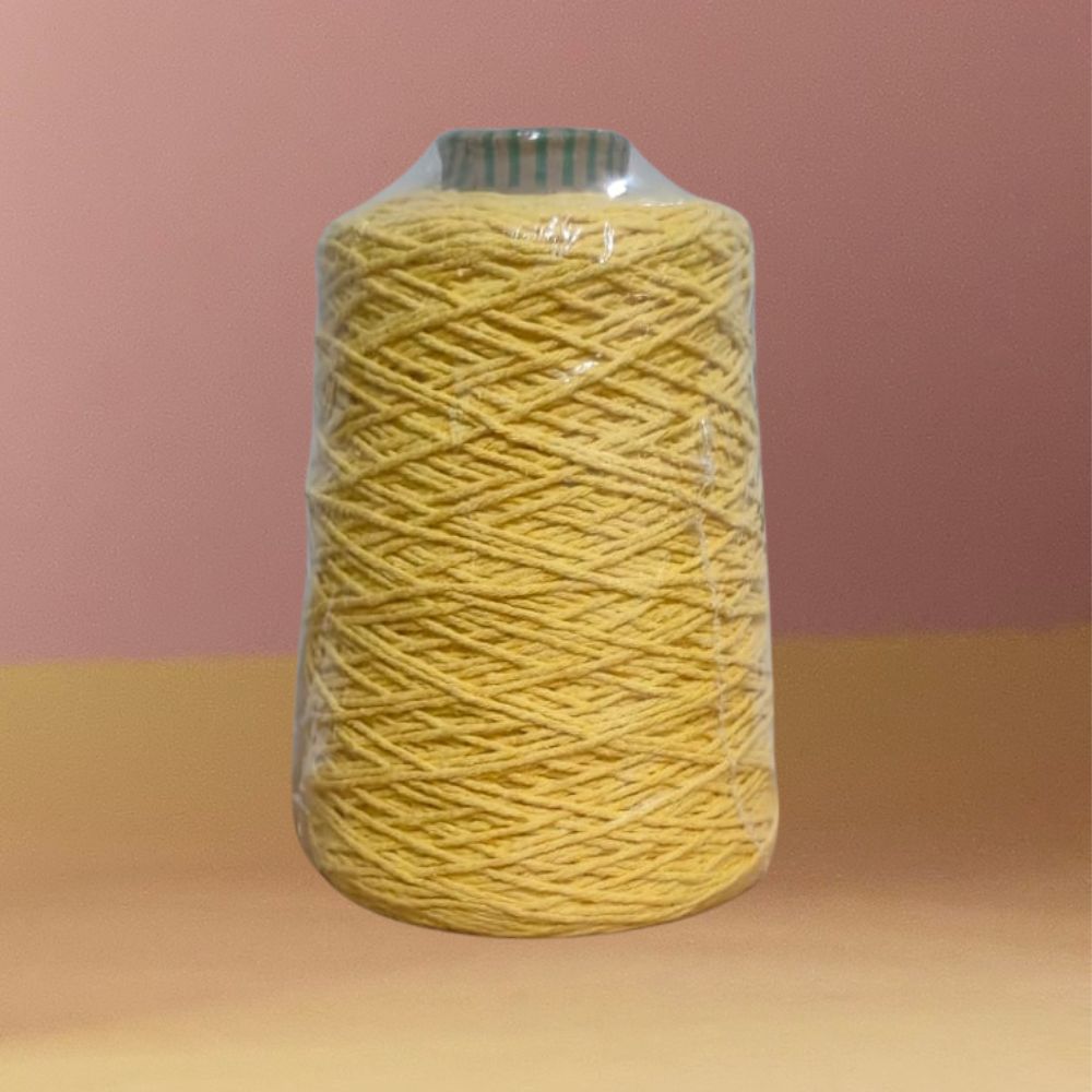 Barbante Amarelo Forte para Crochê Manu & Cia