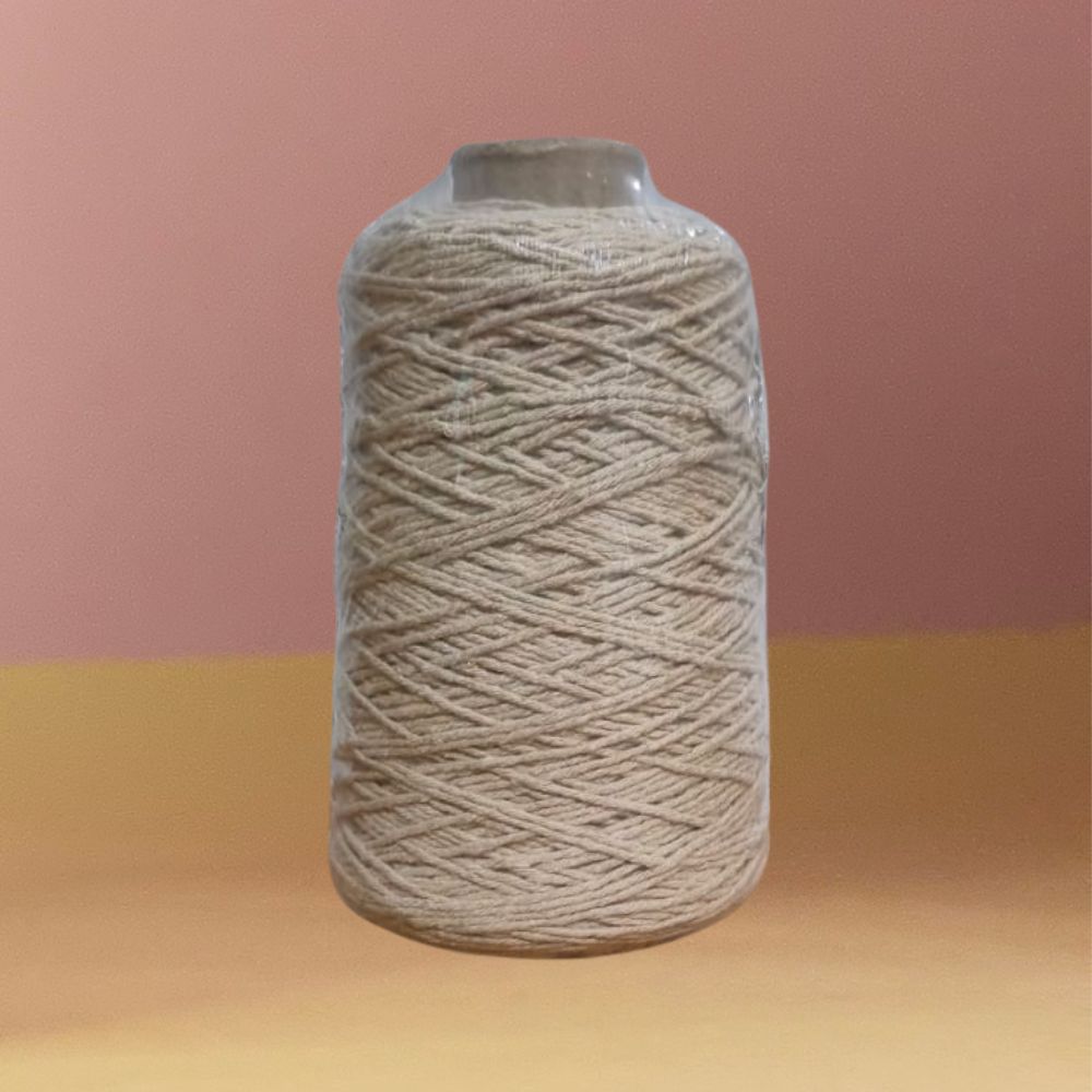 Barbante Areia para Crochê Manu & Cia