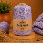 Barbante Lilás para Crochê Manu & Cia