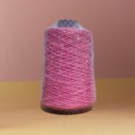 Barbante Rosa para Crochê Manu & Cia