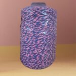 Barbante Mesclado 400g Doce Céu (Azul/Rosa) Nº6 Crochê e Artesanato | Fio Colorido Algodão