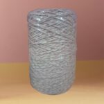 Barbante Mesclado 400g Rosa Delicado (Branco/Rosa Claro) Nº6 para Crochê | Fio Algodão