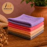 kit 10 Panos de Microfibra 30x30cm Muita Absorção 100% Poliéster Limpeza Multiuso